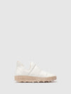 Round Toe Shoes CRUS M WHITE
